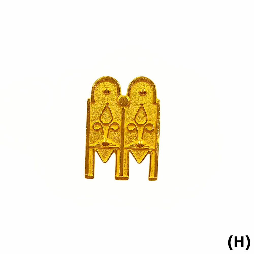 916 Gold Thali M - Image 9