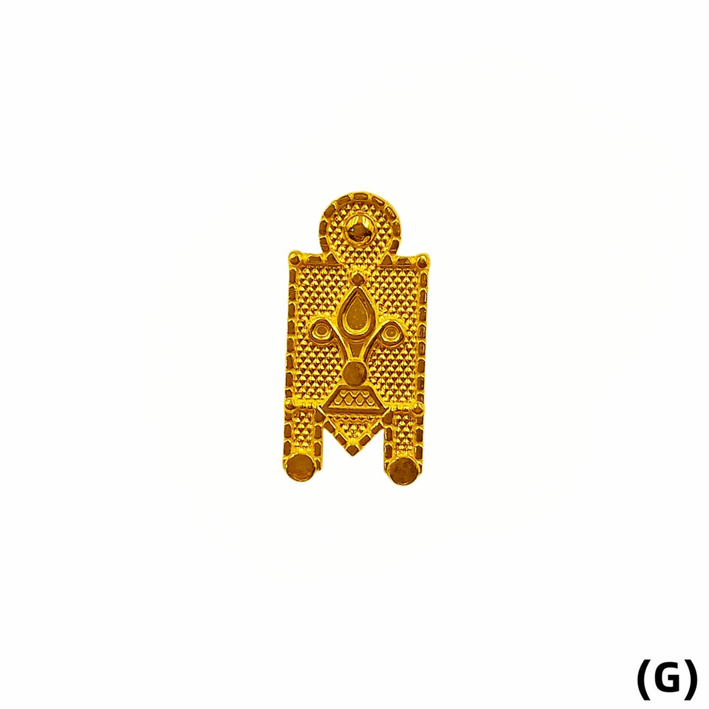 916 Gold Thali M - Image 8