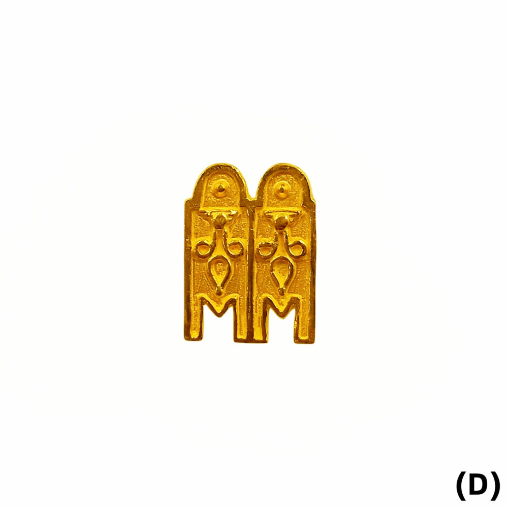 916 Gold Thali M - Image 5
