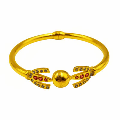 916 Gold Sulem Bangle