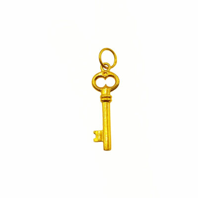 916 Gold Key Pendant