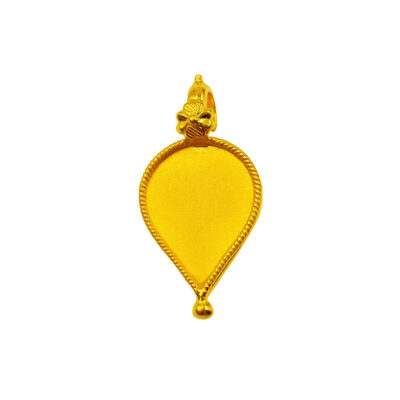 916 Gold Thali Leaf
