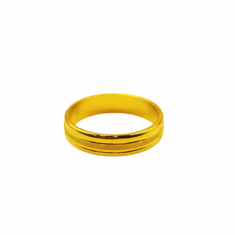 916 Gold Engagement Ring / Wedding Band