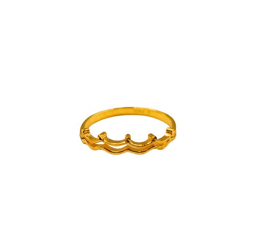 916 GOLD CROWN RING – Marina Goldsmith