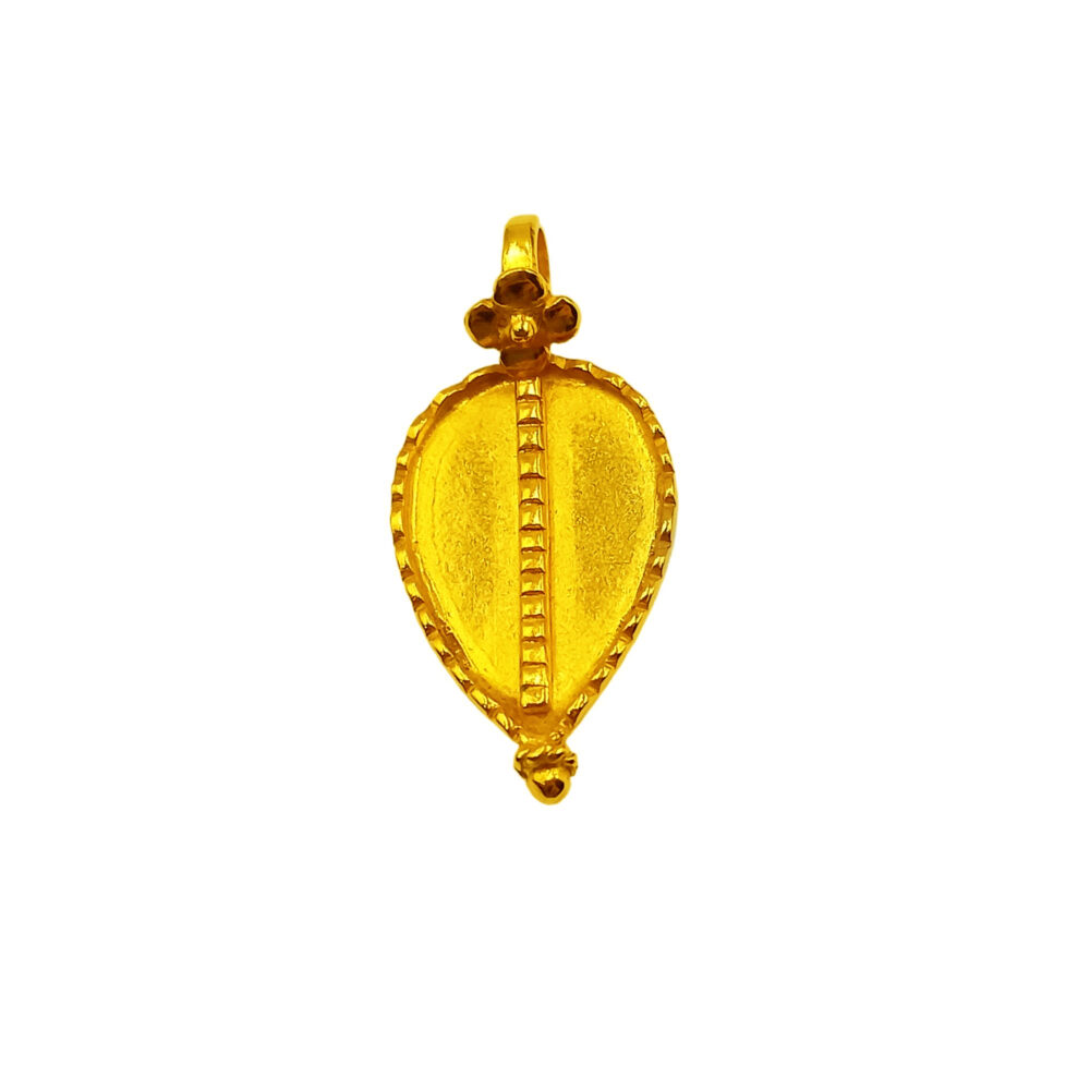 916 Gold Thali Leaf - Image 3