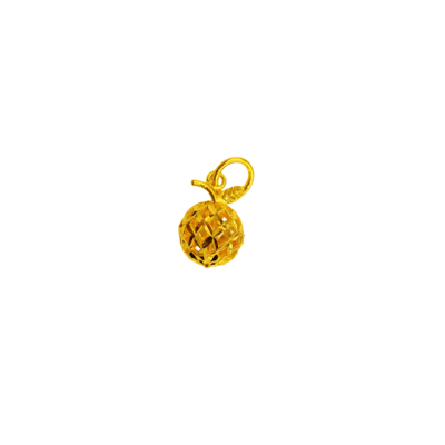 916 Gold Orange Pendant