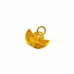 916 Gold Prosperity Ingot Pendant