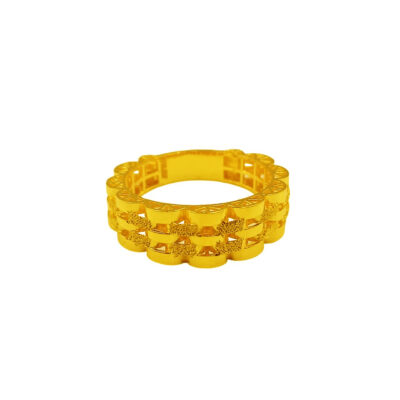 916 Gold Glamorous Ring