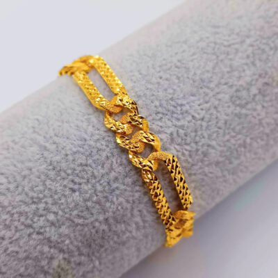 916 Gold Casting Men Bracelet