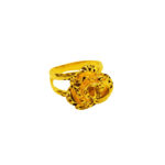 916 Gold Rose Blossom Ring