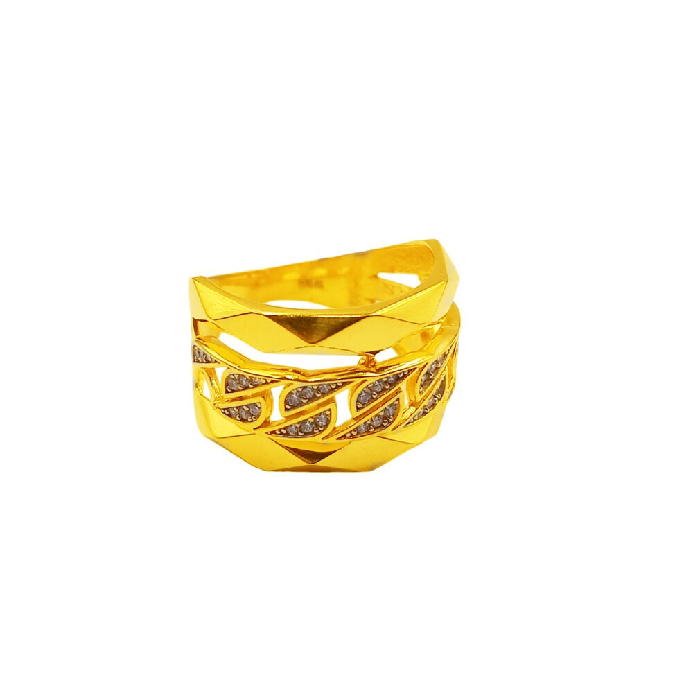 916 Gold Aura Ring - Image 3