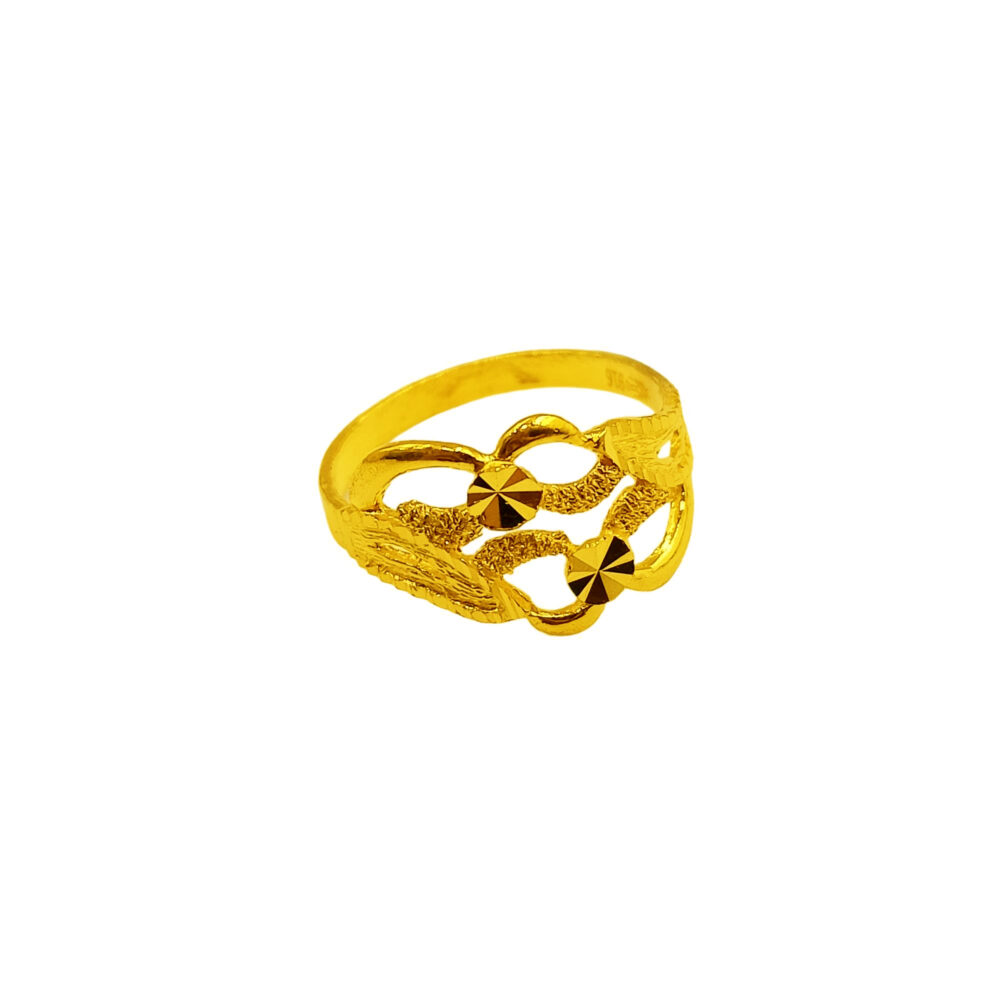 916 Gold Dazzling Ring