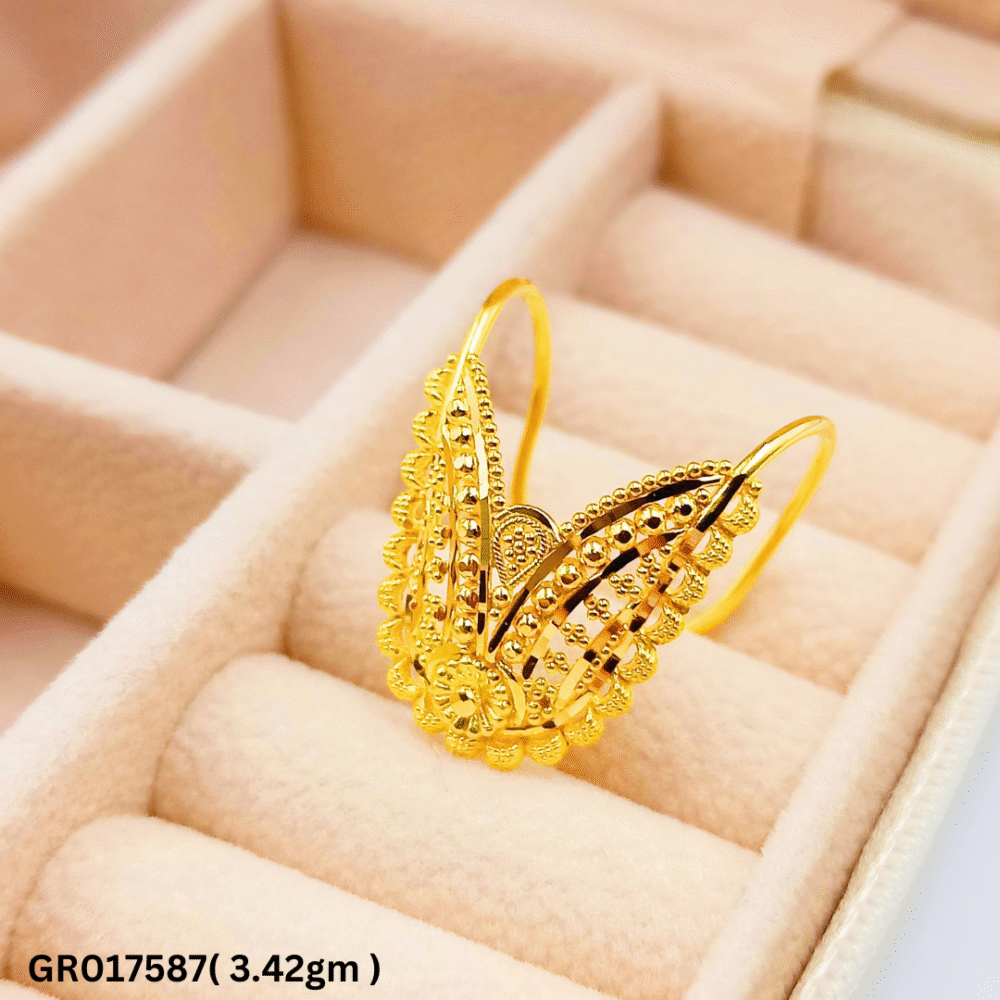 916 Gold Vanki Ring - Image 9