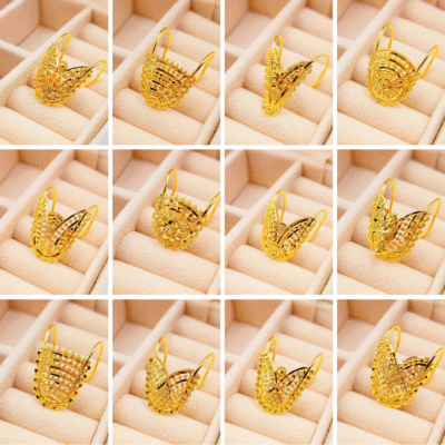 916 Gold Vanki Ring