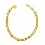 916 Gold Link Bracelet
