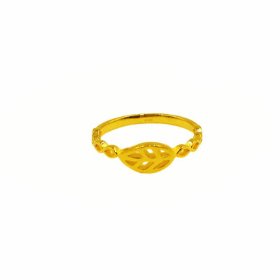 916 Gold Leaf Ring