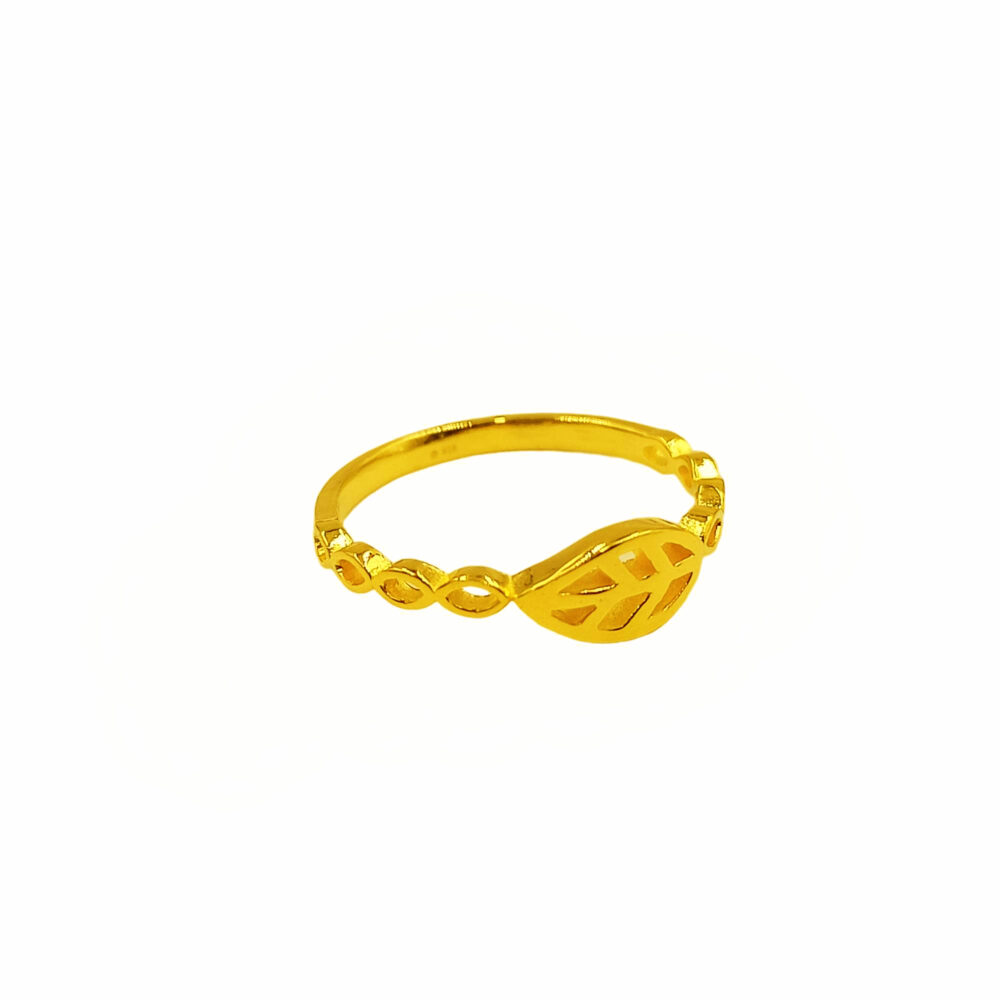 916 Gold Leaf Ring - Image 2