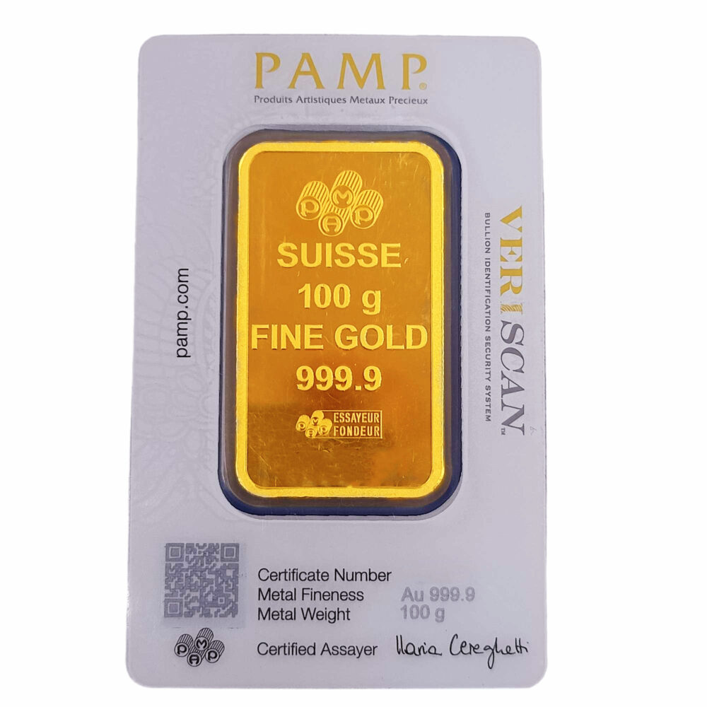999.9 Pure Gold Suisse Lady Fortuna 100G Fine Gold - Image 2