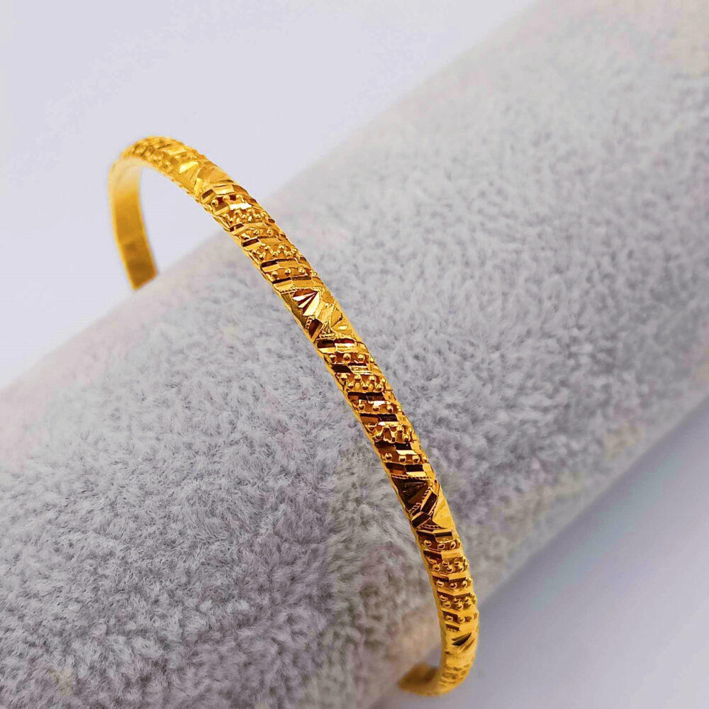 916 Gold Bombay Bangle - Image 2