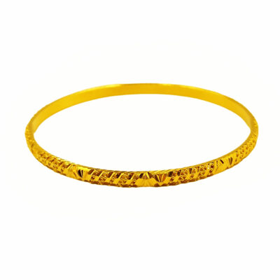 916 Gold Bombay Bangle