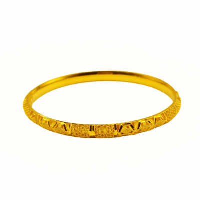 916 Gold Casting Bangle