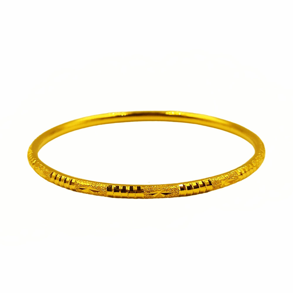 916 Gold Casting Bangle