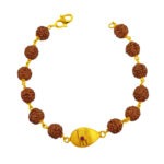 916 Gold Seeds Bracelet with Vel ( 5 Face )