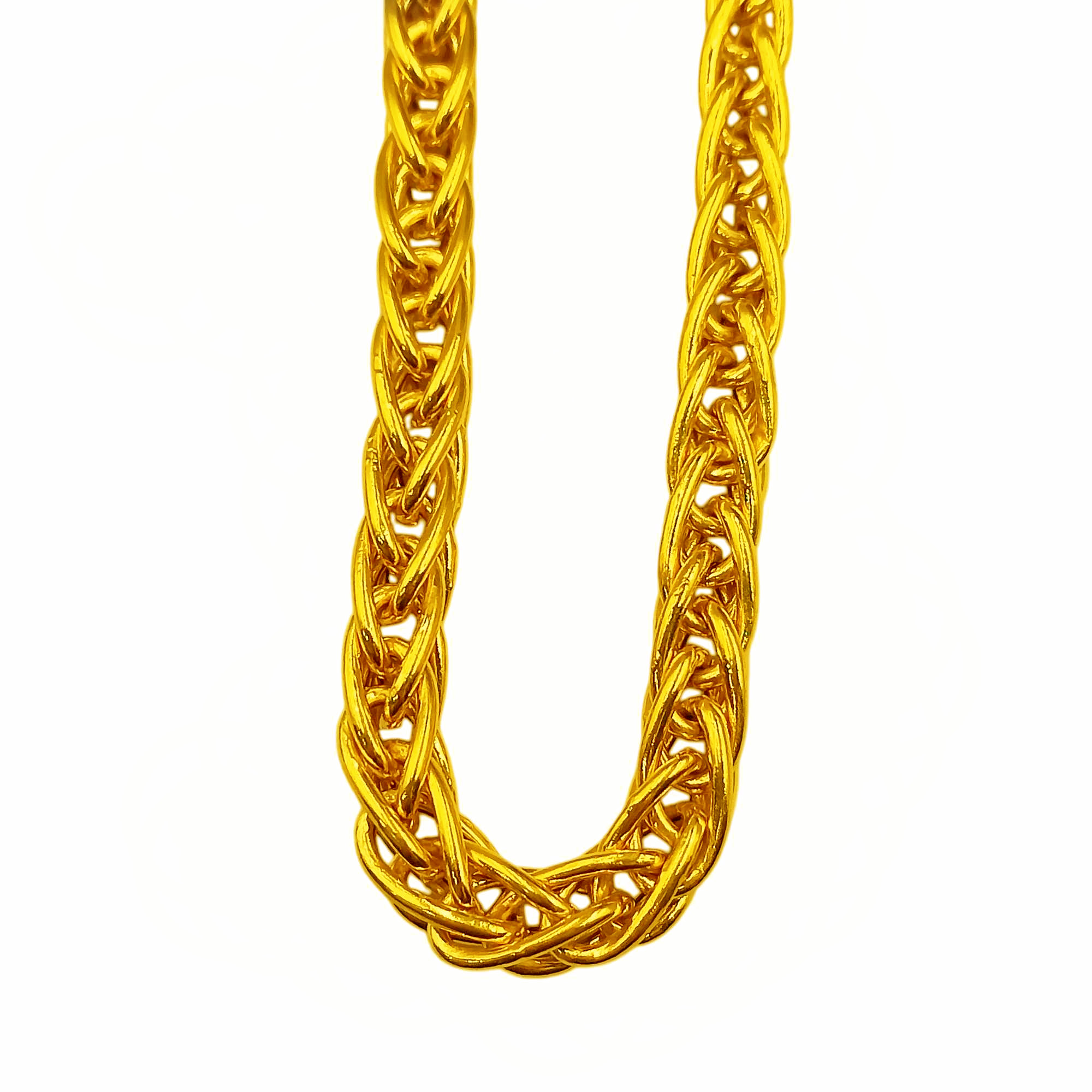 916 Gold Hollow Ice Cream Chain - Image 2