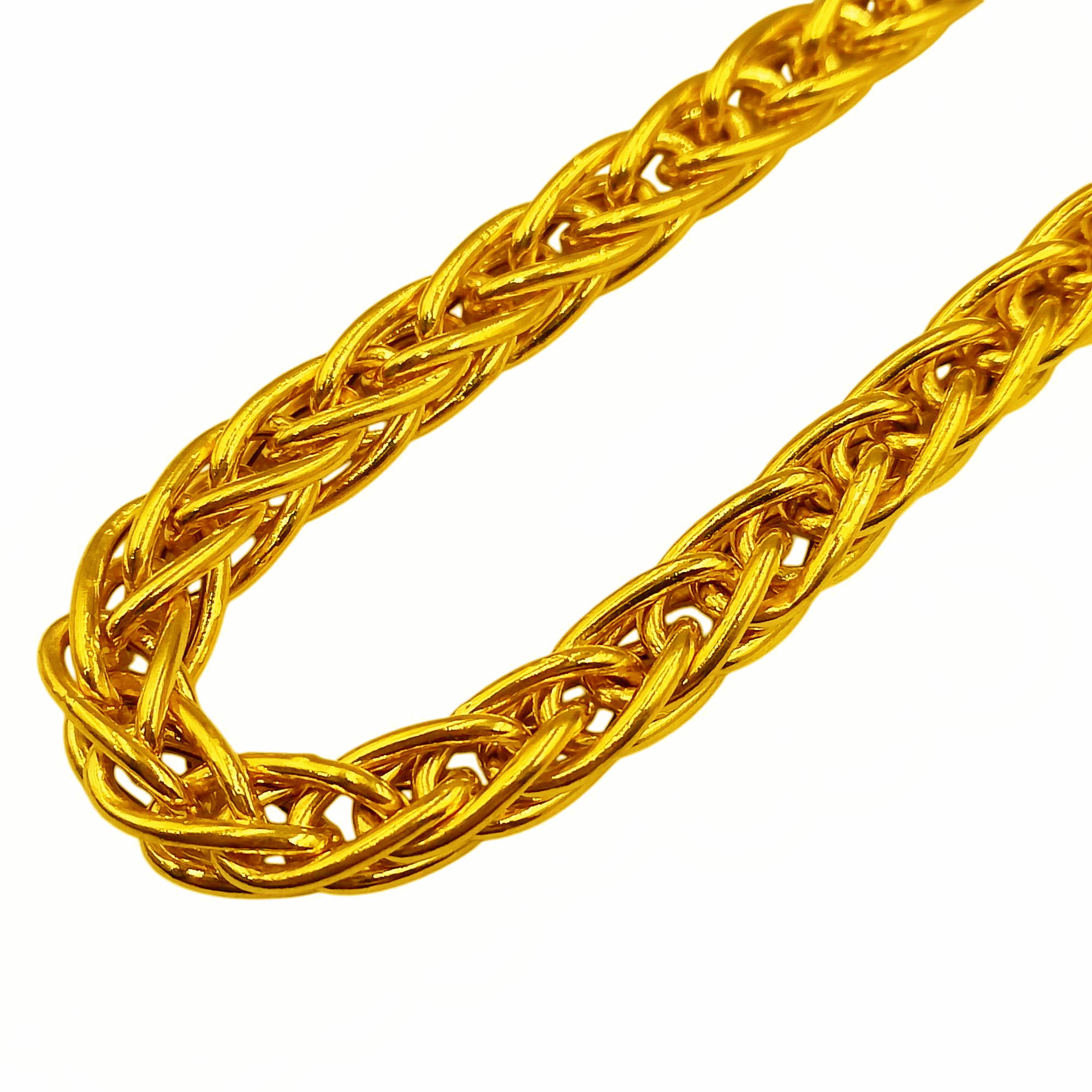 916 Gold Hollow Ice Cream Chain - Image 3