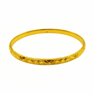 916 Gold Casting Bangle