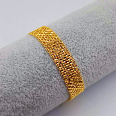 916 Gold Dubai Bracelet ( 11mm )