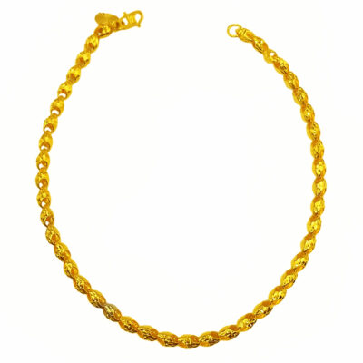 916 Gold Casting Anklet