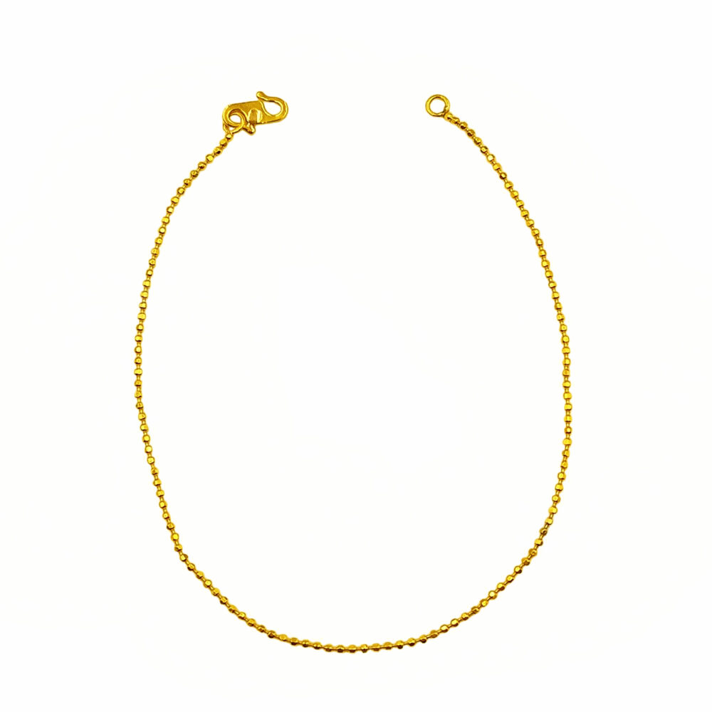 916 Gold Mini Ball Bracelet