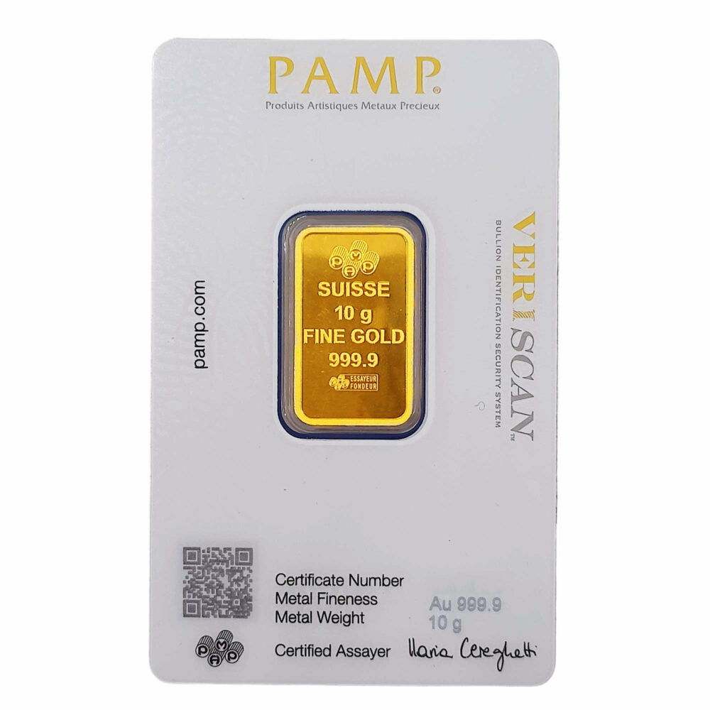 999.9 Pure Gold Suisse Lady Fortuna 10G Fine Gold - Image 2
