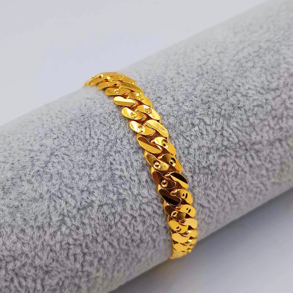 916 Gold Solid Tkc Bracelet ( 8mm )