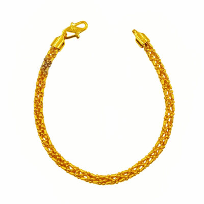 916 Gold Glitter Bracelet