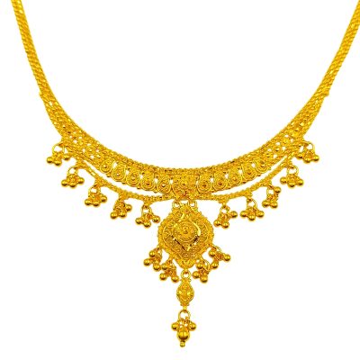 916 Gold Calcutta Necklace