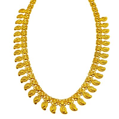 916 Gold Manga Necklace