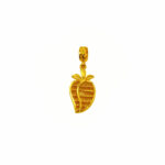916 Gold Manga Abacus Pendant