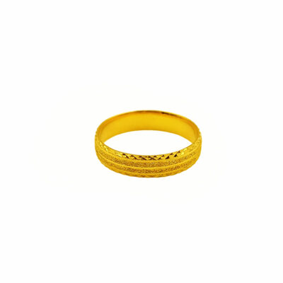 916 Gold Engagement Ring / Wedding Band (4mm)
