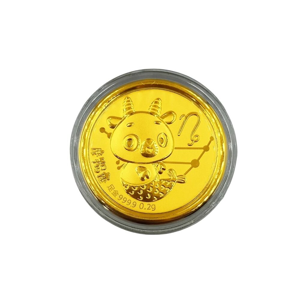 Red Packet 999 Pure Gold Coin ( 0.2G Twelve Constellations ) - Image 14