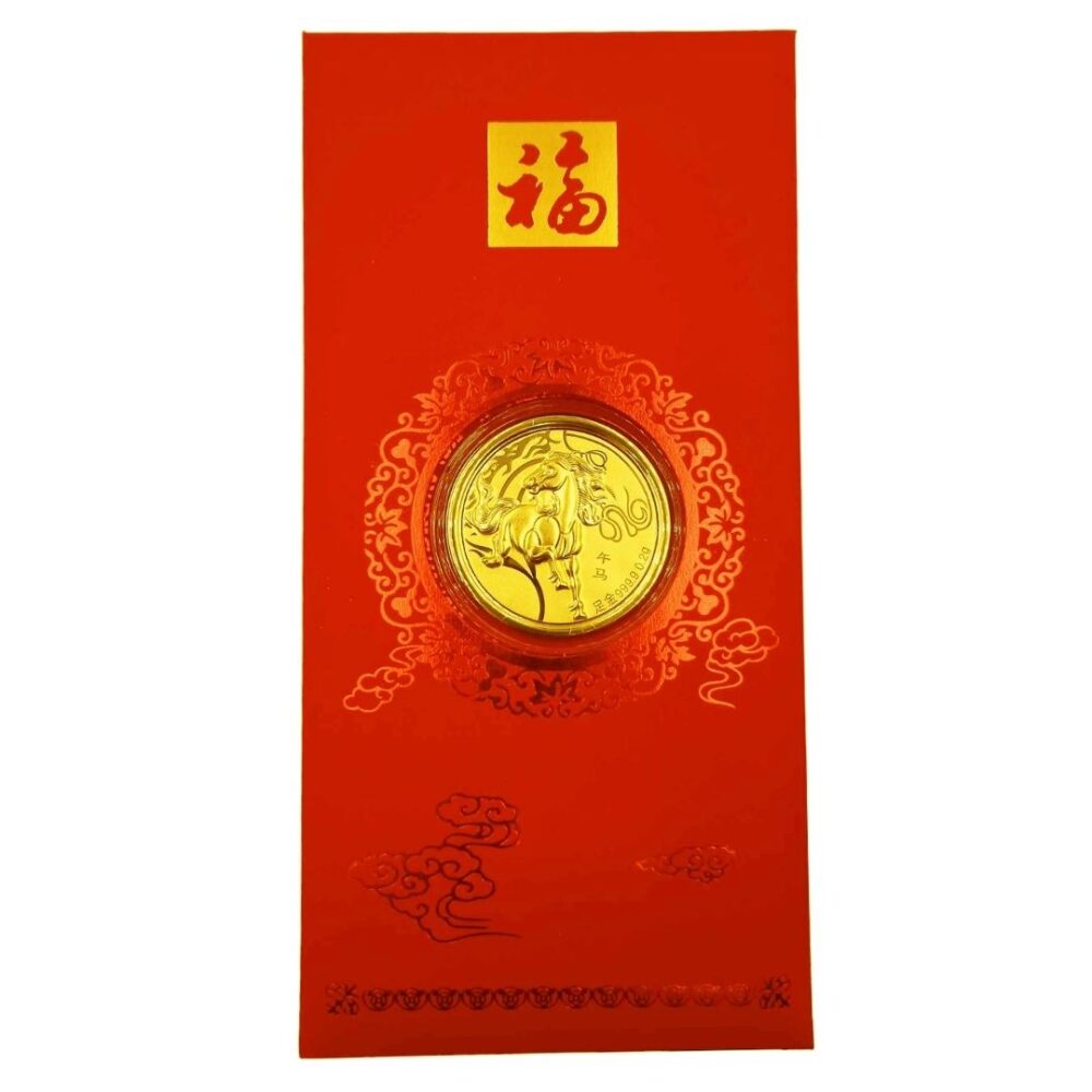 Red Packet 999 Pure Gold Coin ( 0.2G Chinese Zodiac ) - Image 2