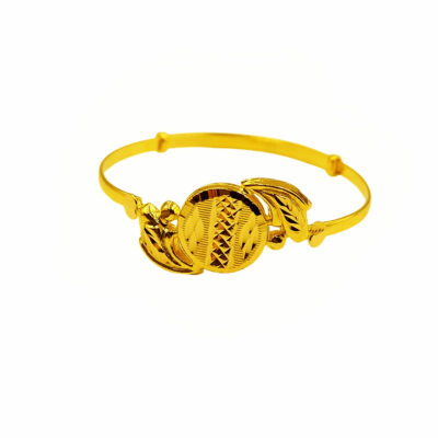 916 Gold Baby Bangle ( Adjustable )