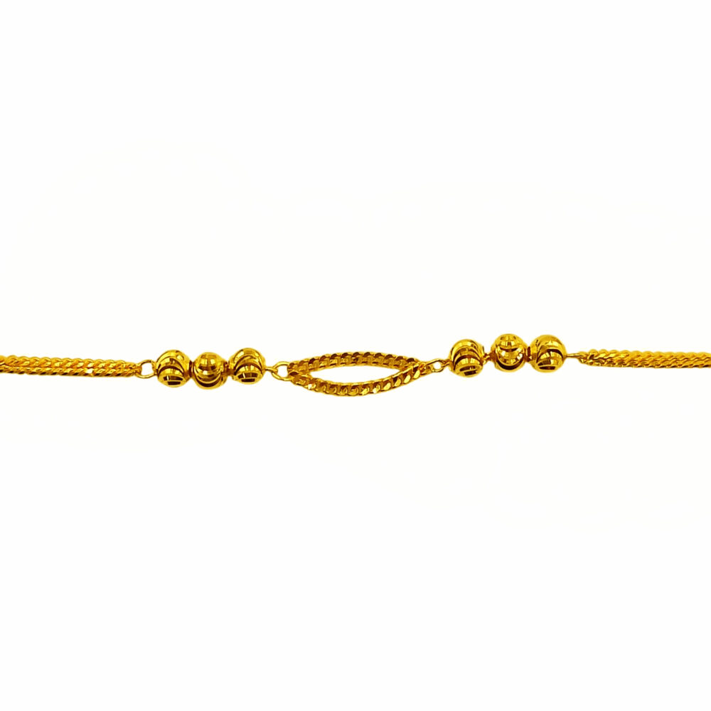 916 Gold Layered Ball Bracelet - Image 2