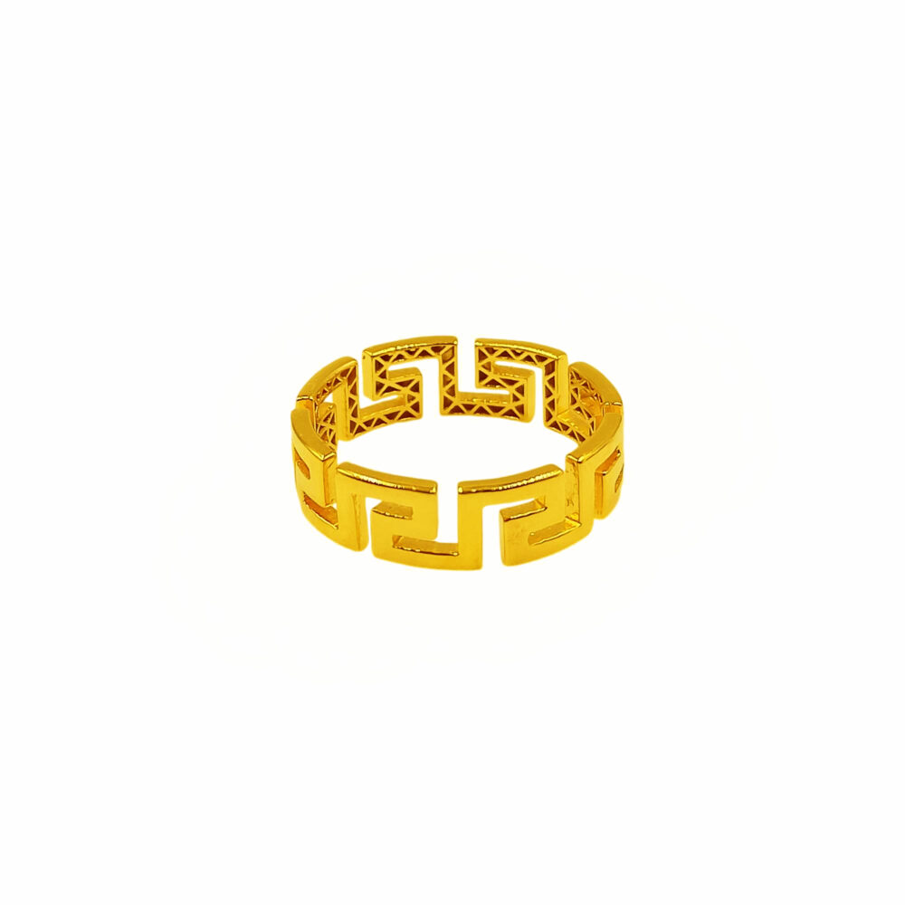 916 Gold Elegant Ring (6mm)