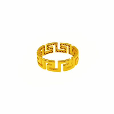916 Gold Elegant Ring (6mm)