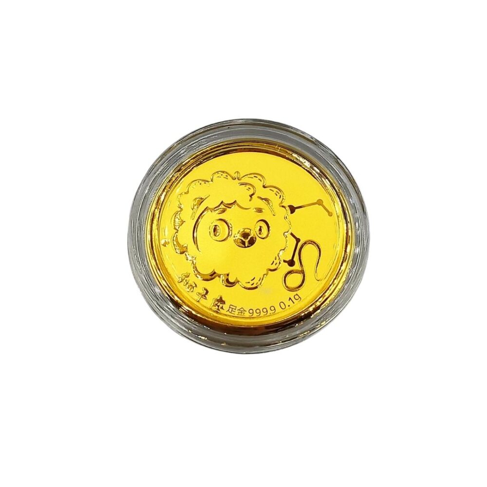 Red Packet 999 Pure Gold Coin ( 0.1G Twelve Constellations ) - Image 9