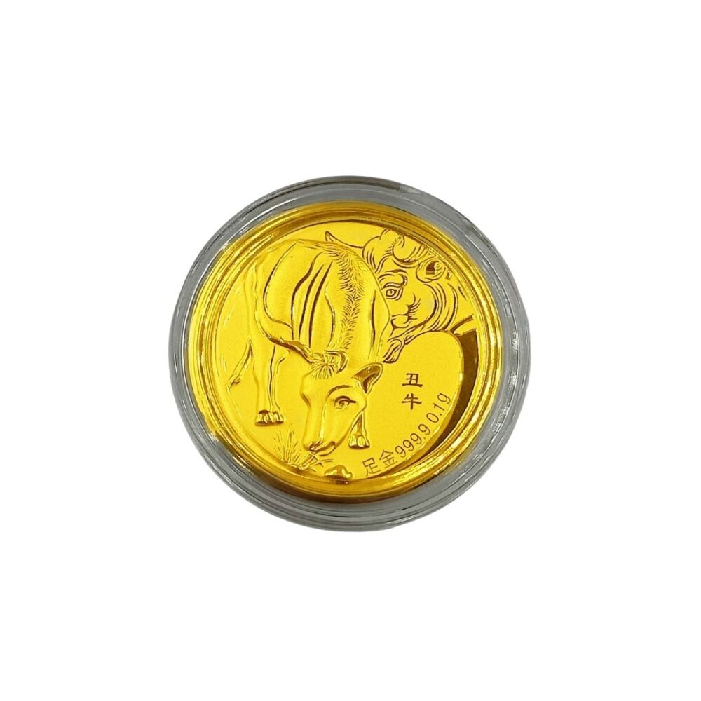 Red Packet 999 Pure Gold Coin ( 0.1G Chinese Zodiac ) - Image 4