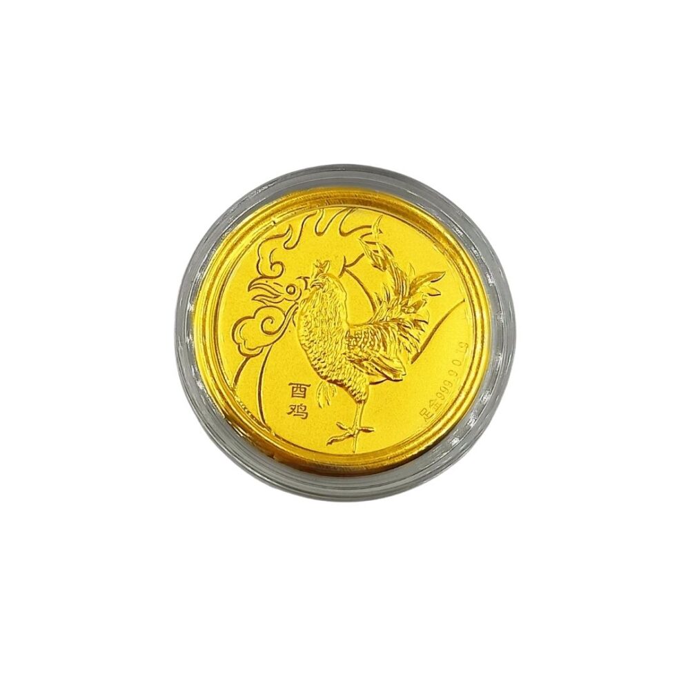 Red Packet 999 Pure Gold Coin ( 0.1G Chinese Zodiac ) - Image 12