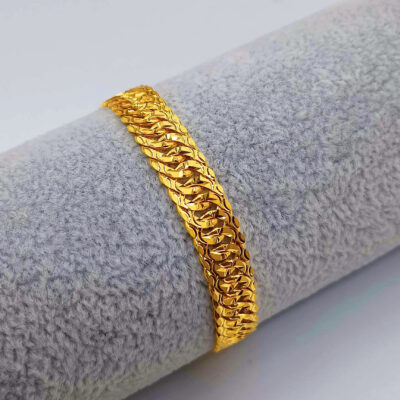 916 Gold Solid Tkc Bracelet (9mm)